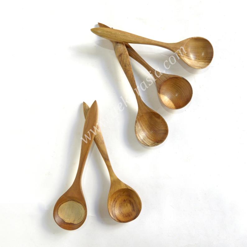 Teak Table Spoon - Coffee Scoop | Kitchenware | Free Shipping